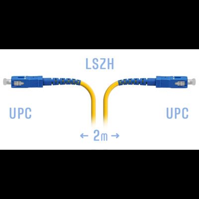 Патчкорд оптический SC/UPC SM 2метра